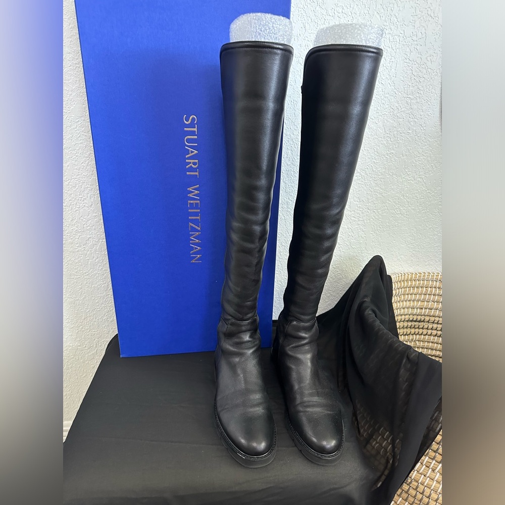 Stuart Weitzman over the knee city boots